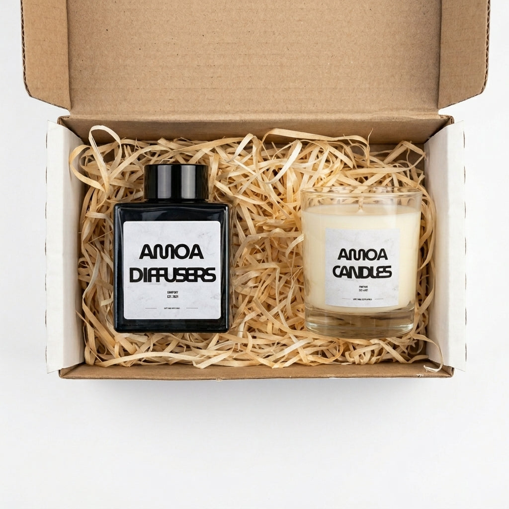 Special AMOA Package – 1 Diffuser X 1 candles White Box